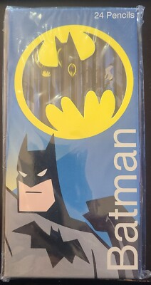 1999 Official Warner Bros. Studio Store DC Comics 24 Batman Pencils New In Box