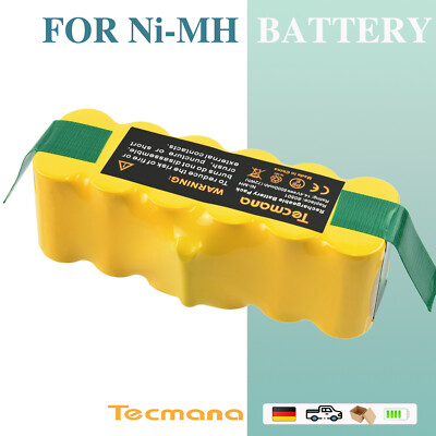 5.0Ah 14.4V Ni-MH Akku For iRobot Roomba 500 530 535 540 510 520 521 525 531 532