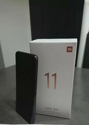 Xiaomi Mi 11 lite 5G 8GB/ 128 GB,schwarz AMOLED Display, 64MP Kamera NEUWERTIG 