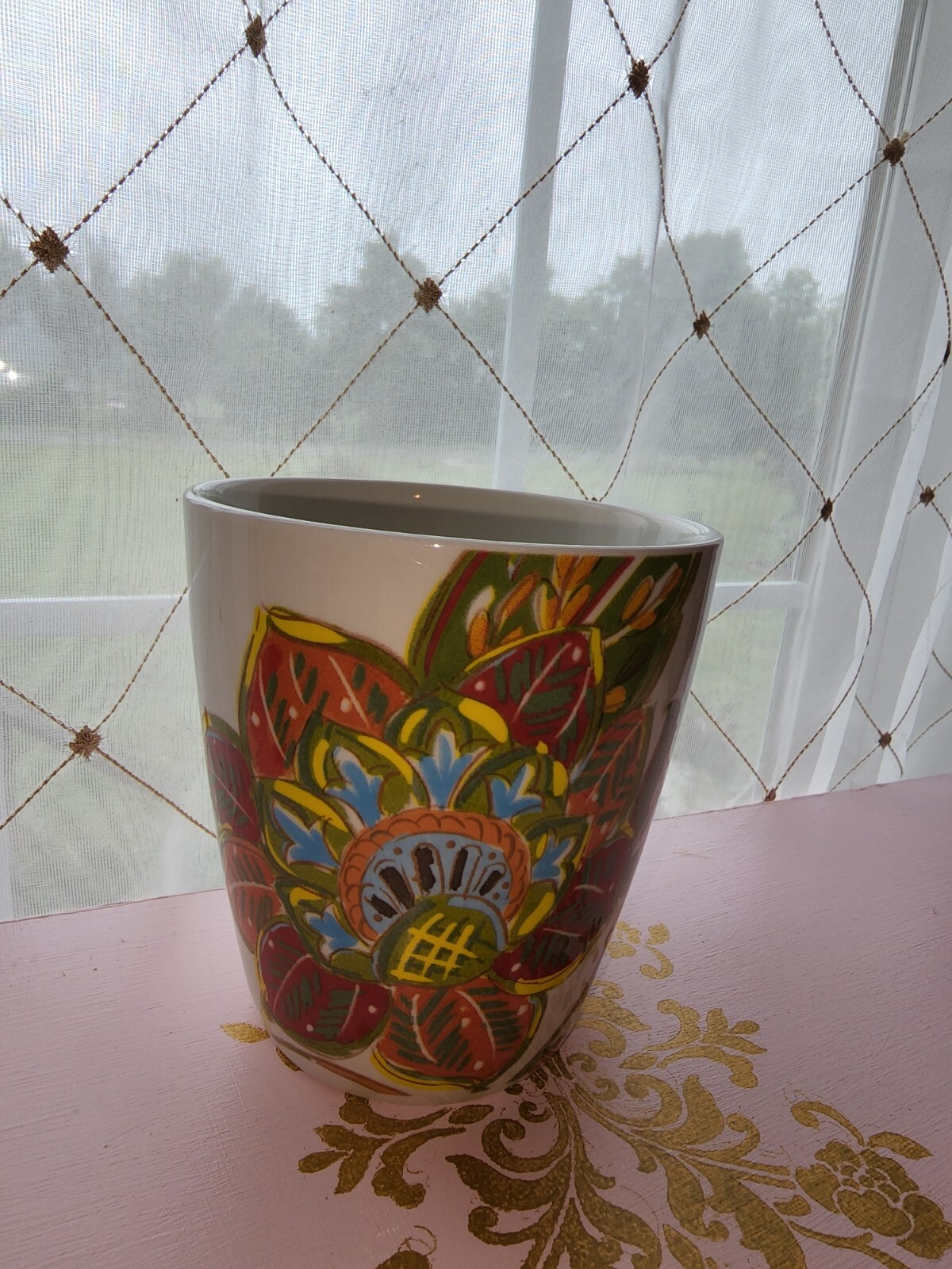 Vintage Better Homes & Gardens Coffee Mug Floral Multicolor