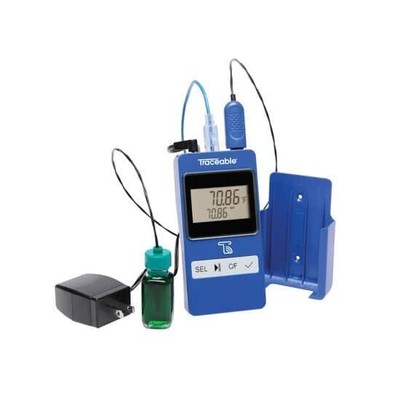 NEW Traceable 6600 Wi-Fi Data Logging Refrigerator/Freezer Thermometer w/ Bottle