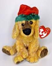 2001 Ty Beanie Baby "Jinglepup" Retired Holiday Animal BB8