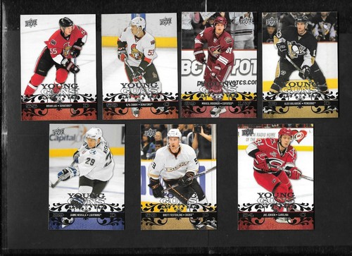 2003-04 TO 2009-10 UPPER DECK YOUNG GUNS ROOKIE RC NHL HOCKEY CARD SEE LIST - Picture 58 of 181