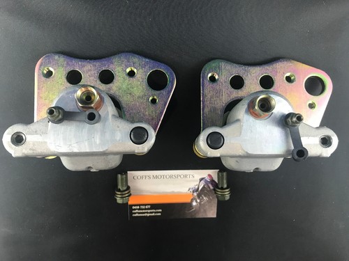 Polaris Brake Caliper Polaris Sportsman 500 HO Front Brake Calipers With Pads (2001-2004 Models) - Left & Right Set Front Left Caliper - Foto 2