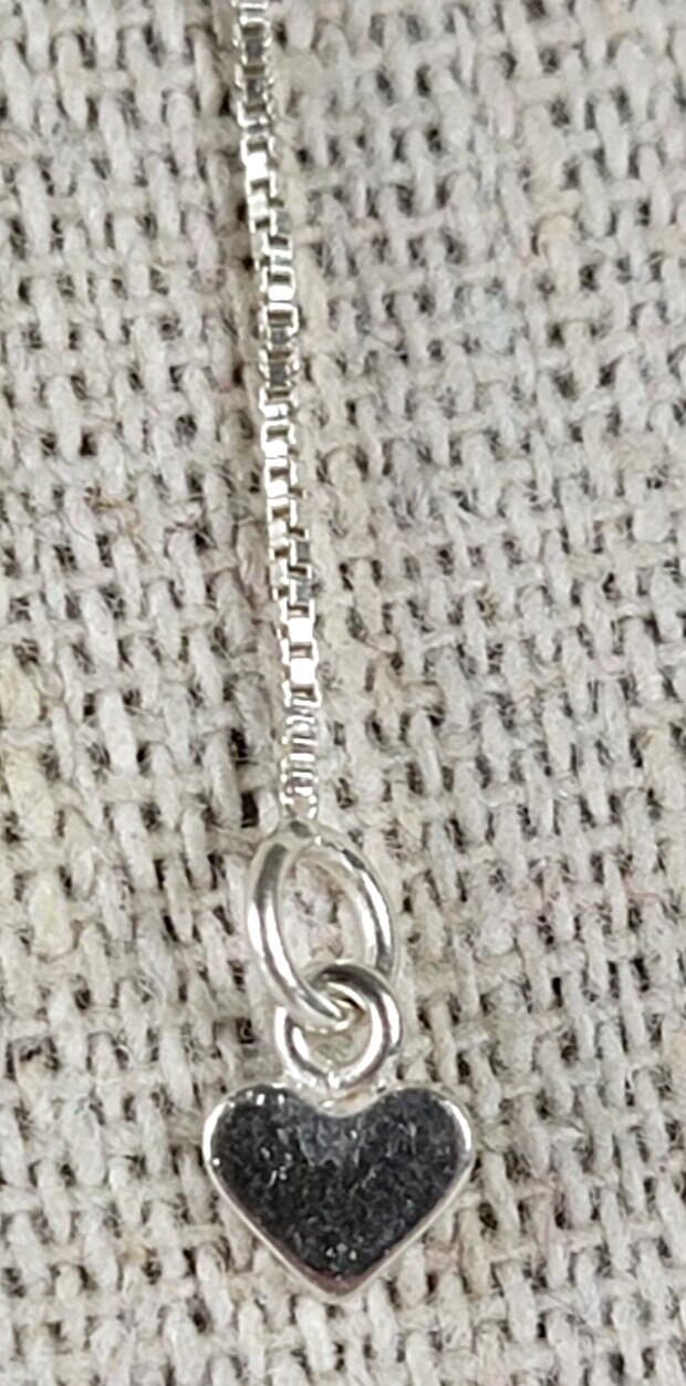 Sterling Silver Chain Solid White Gold Clear Crys… - image 4
