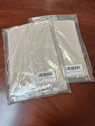 100PCS 6"x8" Tattoo Skin Practice Double Sides Fake Skin for Tattoo Supplies - product listing photo