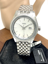 Rado Women's Watch R33099918 Swiss Quartz Diamond Mother of Pearl Dial 35mm