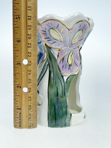 Blue Sky Ceramic T Lite Wax Melt Warmer 2007 Heather Goldminc Teelicht - Bild 5 von 6