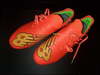 $214 New Balance Furon V7 Pro FG Soccer Cleats Size Men's Size 8 Orange SF1FDF7