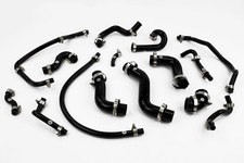 Silicone Coolant & Breather Hoses fit Mazda MX5 MK1 1.6 NA Stoney Racing Black