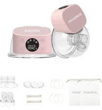 Electric Breast Pump 2 pack 4 Mode  12 Levels LED Display Wearable Hands-Free