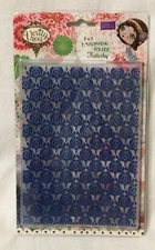 New Crafter’s Companion Verity Rose Embossing Folder - Flutterby - 5”x 7”