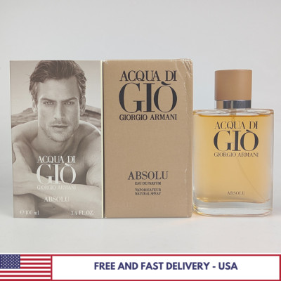 Giorgio Armani Acqua Di Gio Absolu 3.4 oz Men's Eau de Parfum