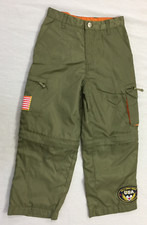 WALT DISNEY WORLD BOYS CONVERTIBLE LINED CARGO PANTS SIZE S