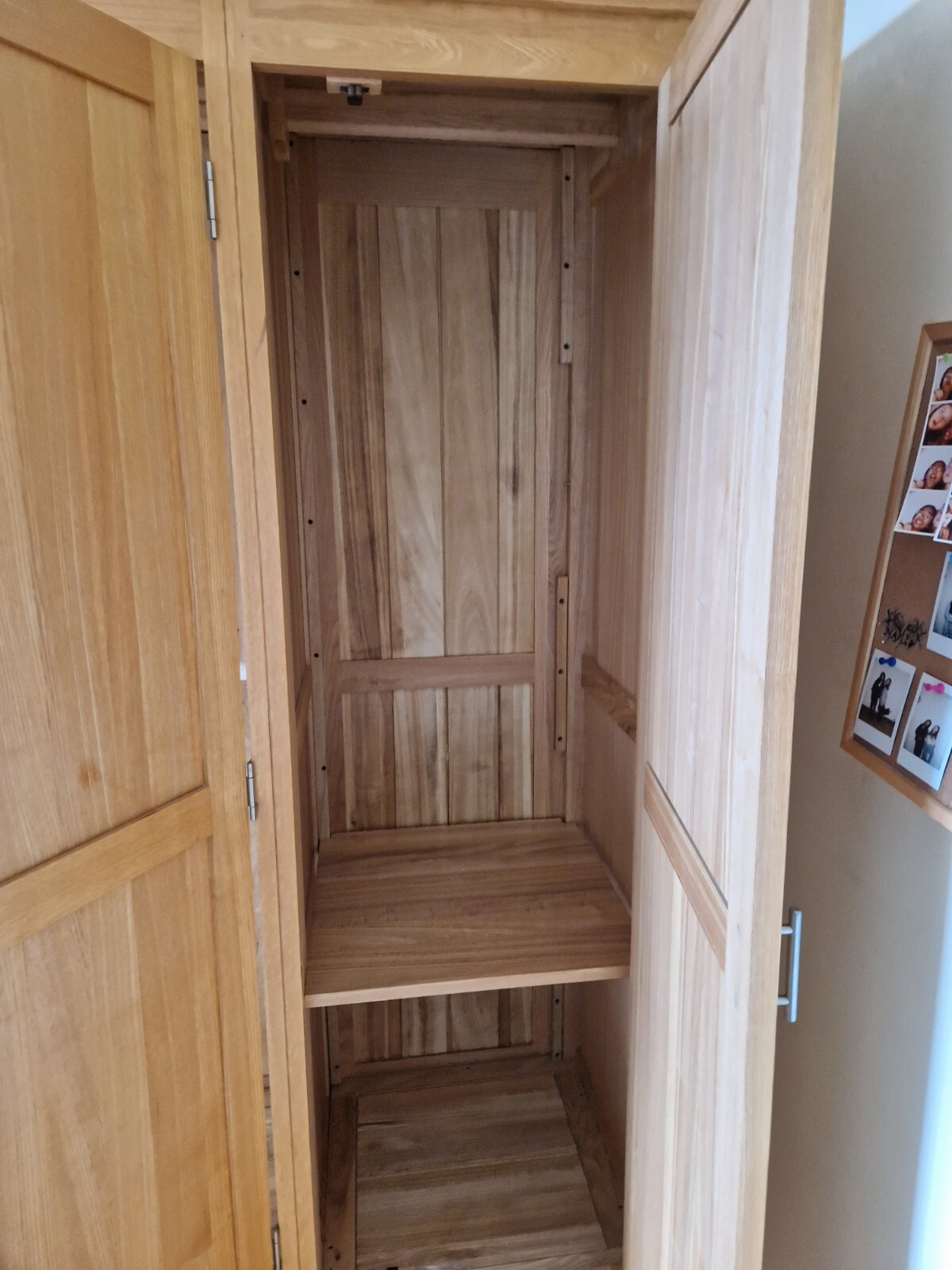 Oak Furniture Land Solid Oak Triple Wardrobe eBay