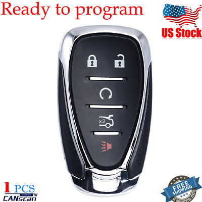 FOR 2021 2022 2023 CHEVROLET CAMARO MALIBU SMART REMOTE KEY FOB 5B HYQ4ES 433MHZ