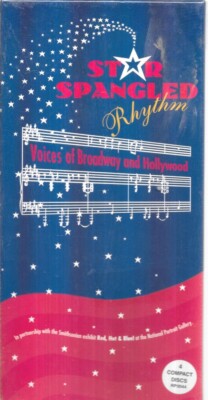 Star Spangled Rhythms CD Voices of Broadway and Hollywood 4 cd's SEALED MINT