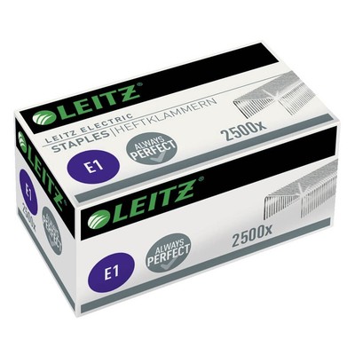 Leitz Heftklammern e1 verzinkt 10.000 Nadeln 9,4 x 4 mm max 10 Blatt Tacker