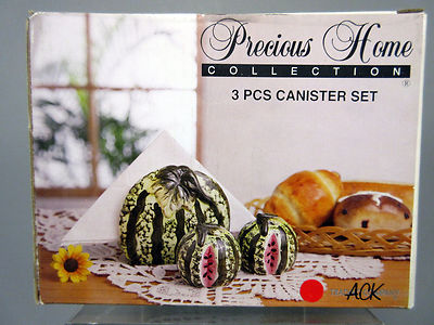 New Watermelon Tissue Napkin Holder & Salt Pepper Shaker Set  Watermelons