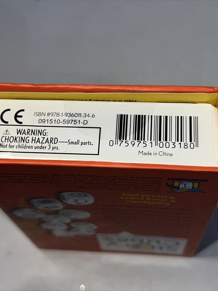 Rory's Story Cubes Gamewright Classic Dr Toy 10 Best Games Winner!  NEW!! - Image 4 of 4