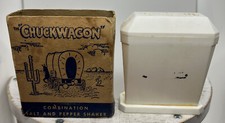 CHUCKWAGON Advertising Salt Pepper COLLECTORS BOX 