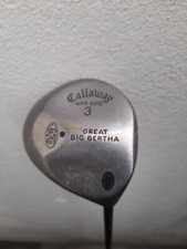 Callaway Big Bertha War Bird 3 Wood  ALDILA VXax Graphite Shaft