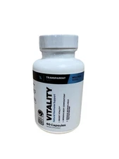 Vitality Testosterone Booster - Testosterone Supplement for Men 60 Count.