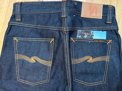 Nudie Jeans Grim Tim Dry Dirt Organic Raw Denim size W 29/ L 34 Neu BNWT