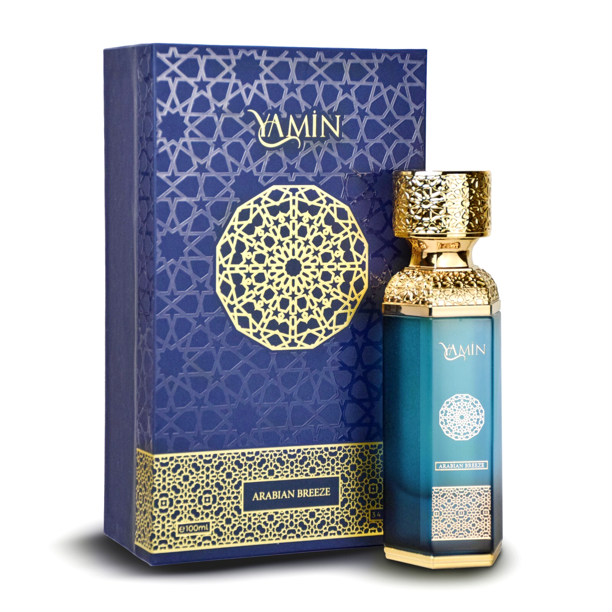 Yamin Arabian Breeze Extrait De Parfum 100ml | Woody Amber Musk