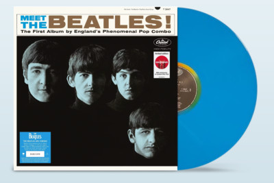 The Beatles : Meet The Beatles! (Ltd 60th Anniv 180g Blue Vinyl LP) NEW/SEALED
