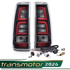 Fit For 99-06 Chevy Silverado Led Tail Lights Brake Lamps W Harness