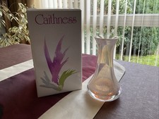  Caithness Vintage Vase. Colour Varies According to  Light. Ex. Con. with Box. 