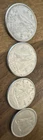 1961, 1961, 1965 Silver & 1969 Canadian Dime You Get 4 Coins