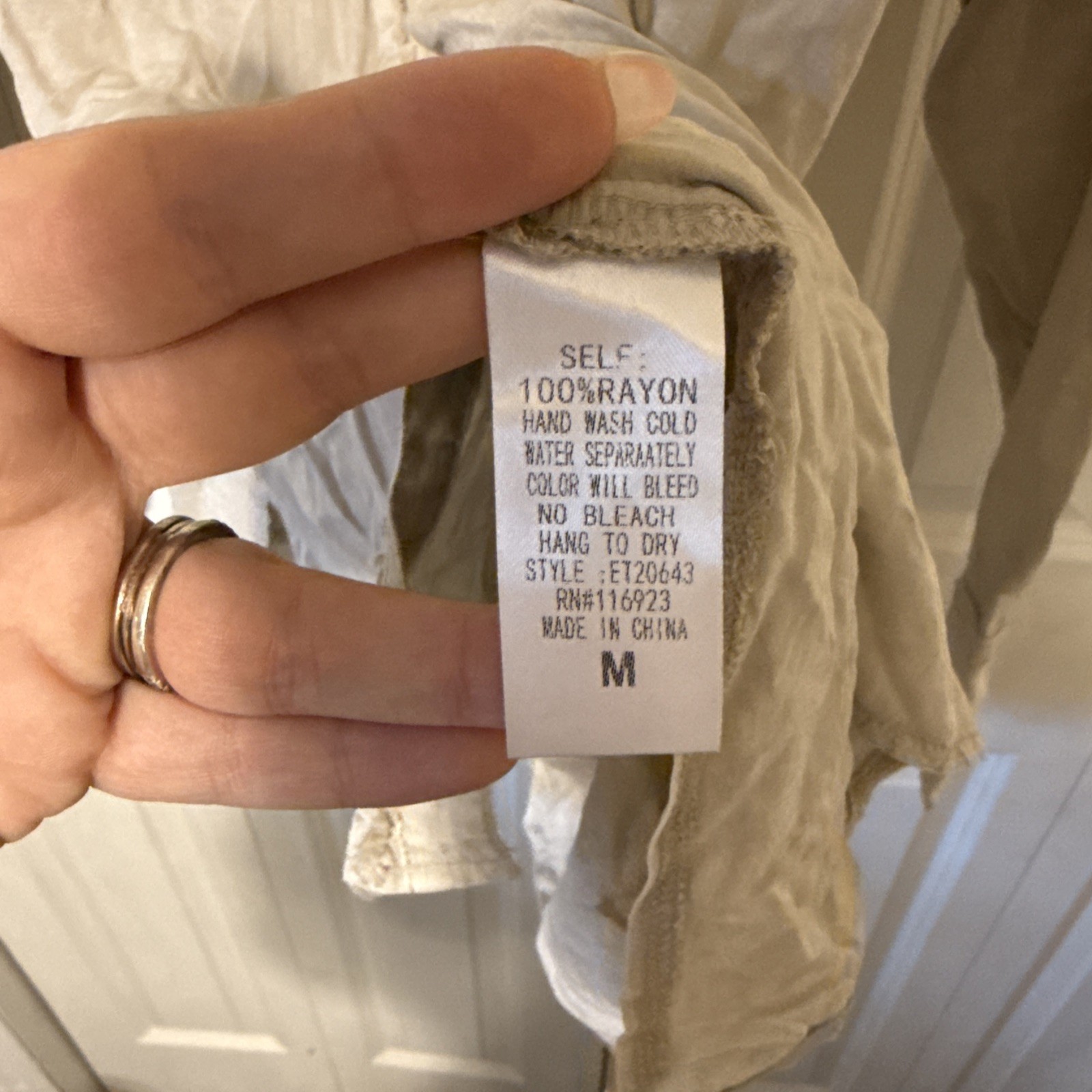 Easel Size Medium Button Down Blouse - image 6