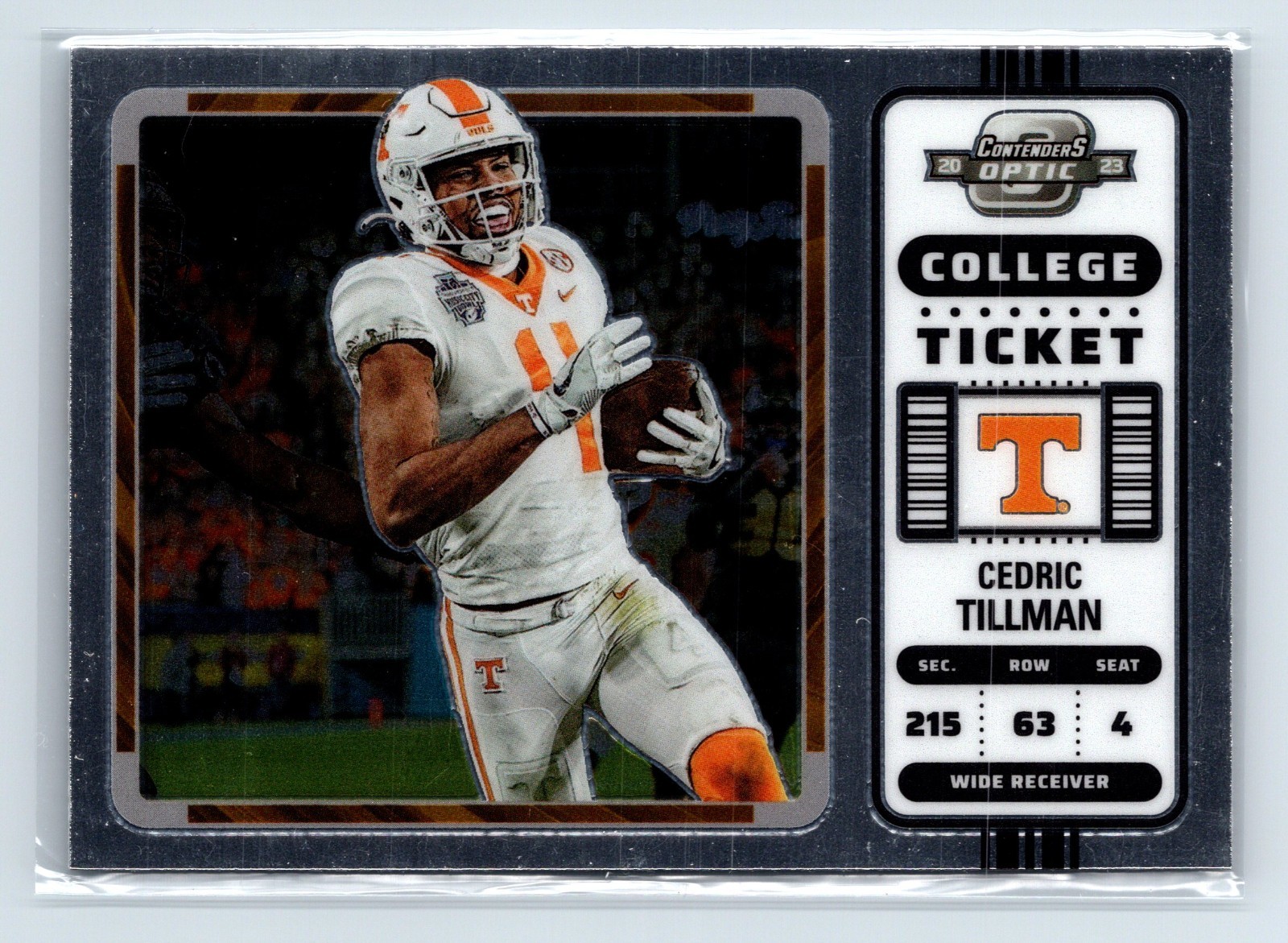 Cedric Tillman Panini Chronicles Draft Picks Contenders Optic #14 Base