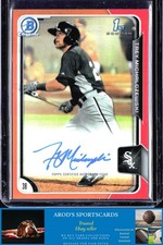 2015 Bowman *Trey Michalczewski **Card #BCAP-TM** AUTO #'d /25 ORANGE REFRACTOR