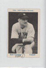 1975 TCMA 1936-39 Yankee Dynasty Earle Combs (Black Back) HOF 1q8