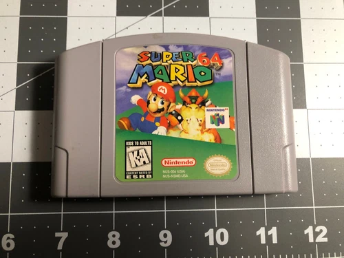 Authentic Super Mario 64 Nintendo 64 Cartridge FREE SHIPPING