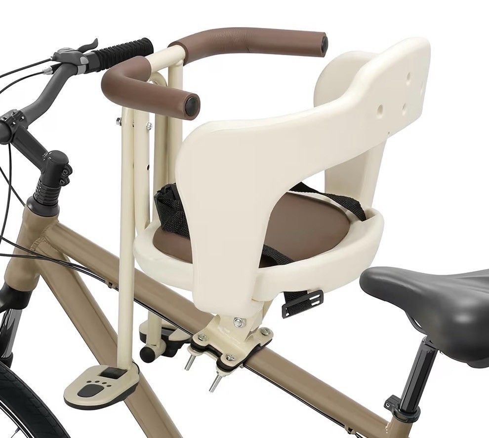 Bicycle Front child seat, weight capacity 55 lbs 2-3 Yrs