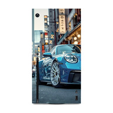 Front Cover Vinyl Wrap Skin Auto Racing Decal Compatible with Xbox-X