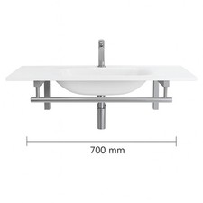 Wand-Konsole-Waschtisch-Halterung-Waschbecken Träger Konsolenhalterung 70 x 46 