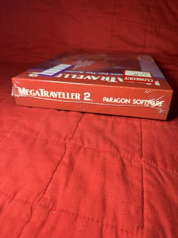 MegaTraveller 2 Quest For The Ancients Vintage IBM 3.5” PC Game Factory Sealed! - Image 3 of 4