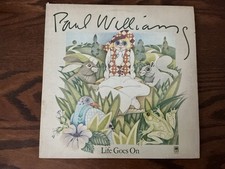 Paul Williams &ndash; Life Goes On LP A&M SP-4367 Vintage Vinyl Record