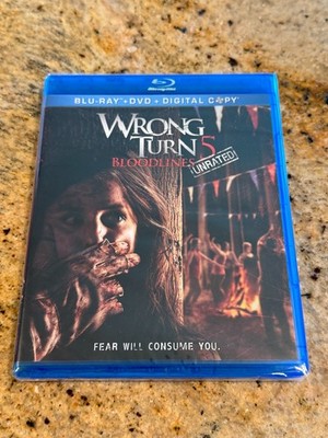 Wrong Turn 5: Bloodlines (Unrated) [Blu-ray] **BRAND NEW** FACTORY SEALED***