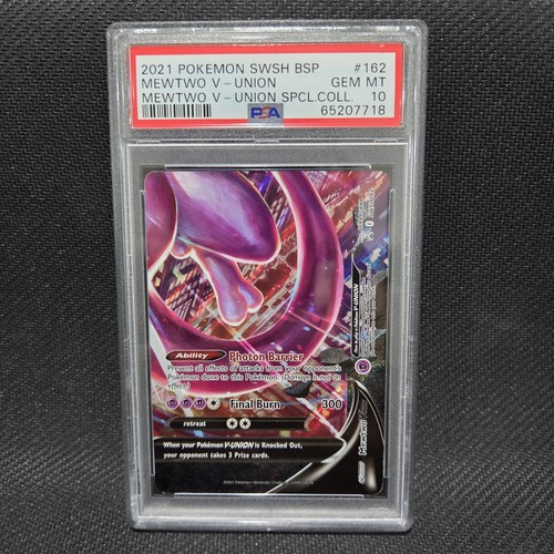 Mewtwo V-UNION graded PSA 10 for sale on eBay