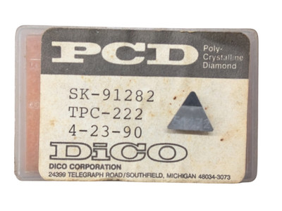 (1 Pcs) DiCo TPC-222 PCD Inserts