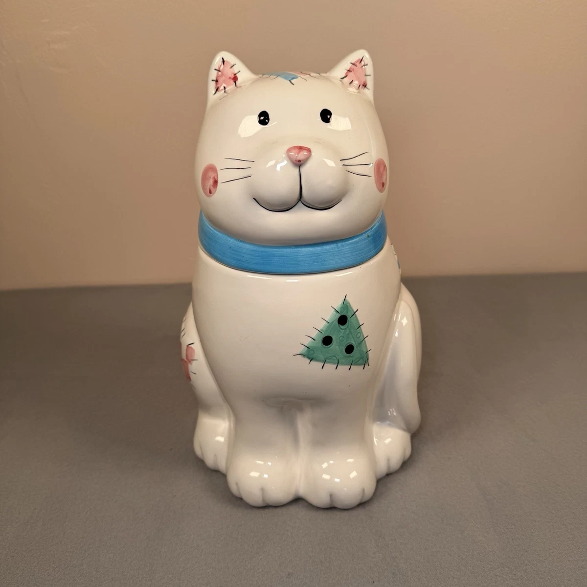 アメリカ製　クッキージャー　ヴィンテージ ウサギ　レトロ　ビスクマジック　USA Vintage Animal Cookie Jar for sale | eBay