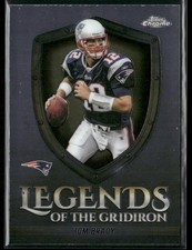 2025 Topps Chrome #LOG-9 Tom Brady Legends of the Gridiron