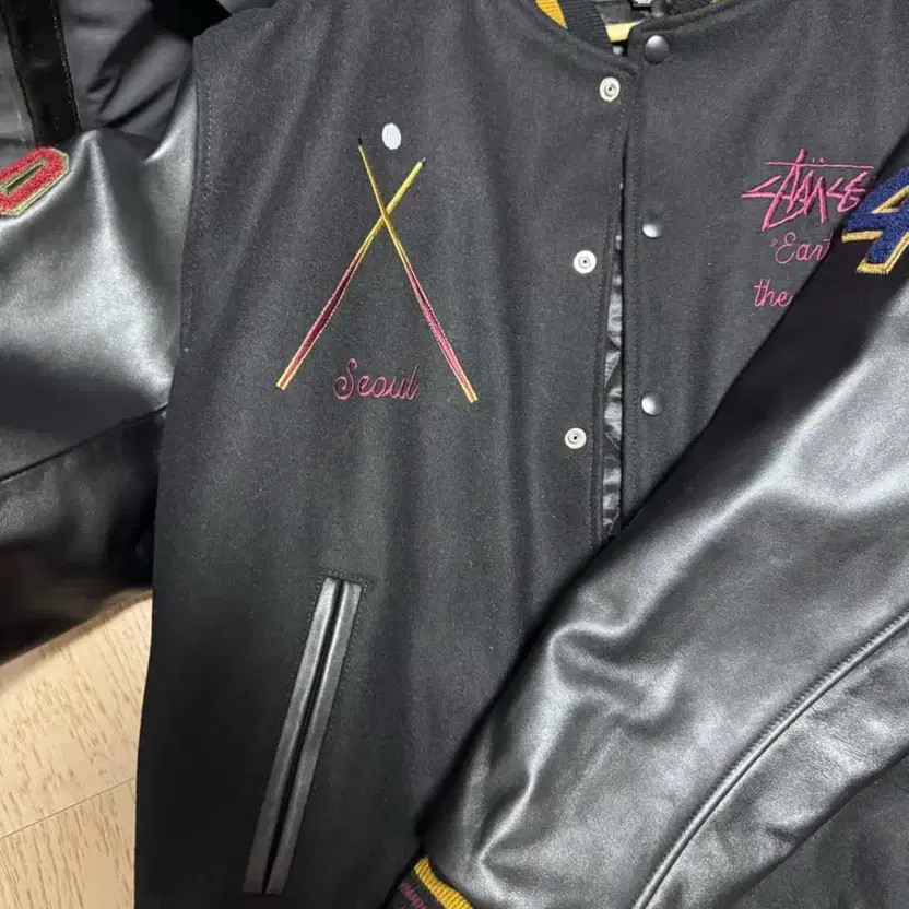 Stussy 40th Anniversary Varsity Jacket - XL, Excellent Condition thumbnail 2