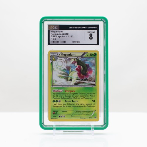 Meganium graded CGC 8 for sale on eBay